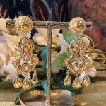 Boucles d'oreille chandelier à clip