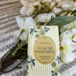 Savons pafums fleur de mandarine Mathilde M